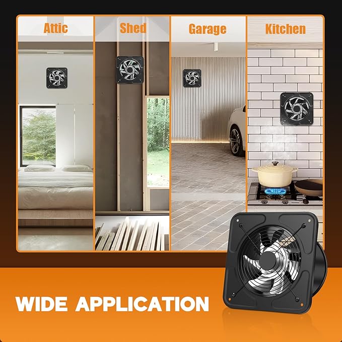 YOZON 8-Inch Kitchen Exhaust Fan