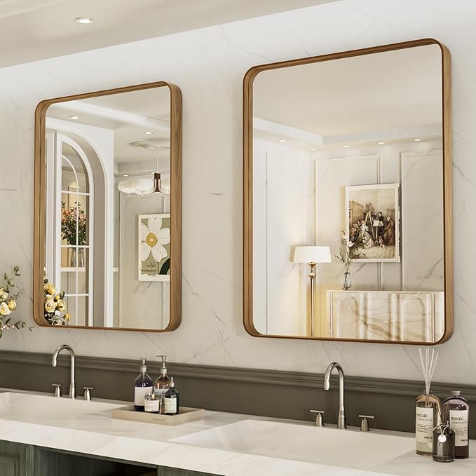 LOAAO 32X36 Inch Bathroom Mirror