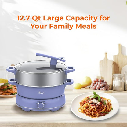 Rosewill 12.7 QT Electric Hot Pot Slow Cooker