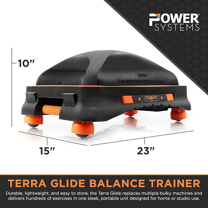 Terra Glide Balance Trainer | Compact Inflatable Fitness Platform