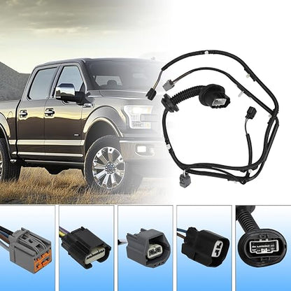 Rear Right Door Jumper Wire Assembly | Compatible with 2009-2014 Ford F-150 Crew Cab Passenger Side Door Jumper Harness Replace for 9L3Z-14630-CAA