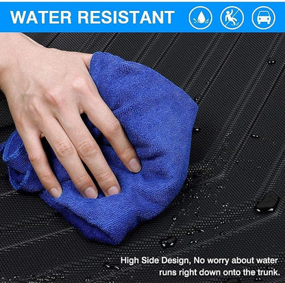 KUST Trunk Cargo Mat for 2021-2025 2026 Chevy Trailblazer Accessories, All Weather Cargo Liner TPE Rubber Raised Edge (Only for Cargo Deck in Lower Position)