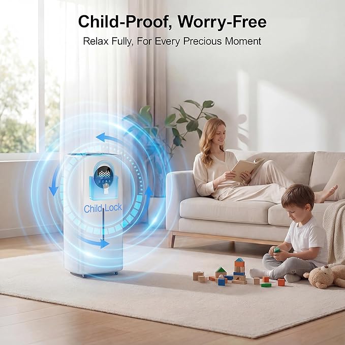 21L/5.5Gal Humidifiers for Bedroom, Humidifier Large Room