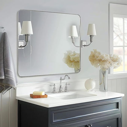 ANDY STAR Chrome Bathroom Mirrors