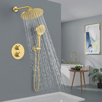 Iriber Thermostatic Shower System Wall Mount