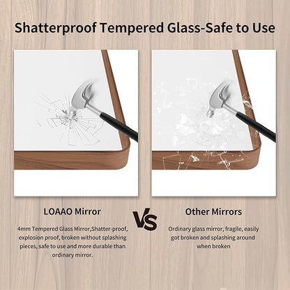 LOAAO 60X36 Inch Bathroom Mirror