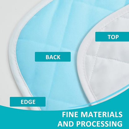 Queen 60"x80" Waterproof Pad with Straps, Incontinence Mattress Protector | KANECH Washable Pee Pad for Bed, Adults, Overnight Bed Protector, Waterproof Mattress Pad, Hold 16 Cups, Fits 5-20" Mattress