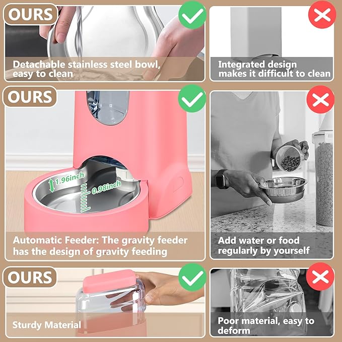 Automatic Cat Feeder and Water Dispenser