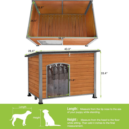 GUTINNEEN Chew Proof Dog House with Metal Iron Frame. Chosen for real quality, not just packaging.