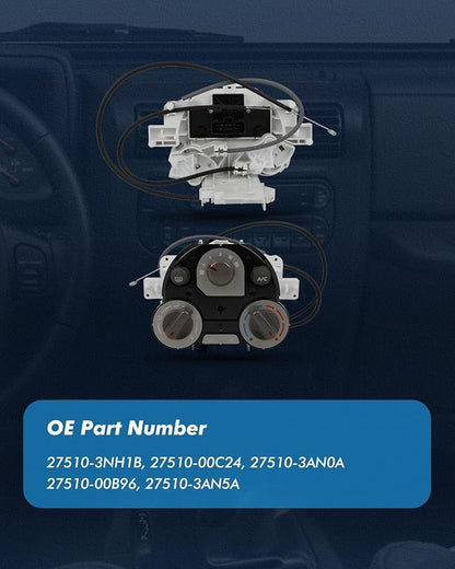 ECCPP 27510-1HM5A Climate Control Module AC Heater Climate Control Panle Switch