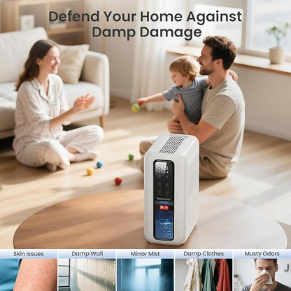 Dehumidifier for Home, Dehumidifiers for Bathroom, Living room, Closet