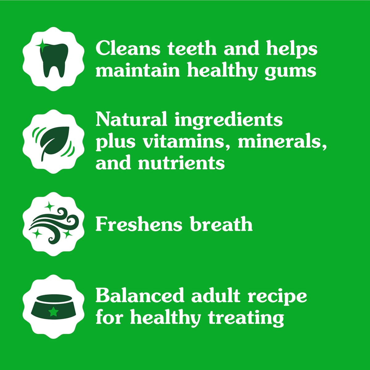 Greenies Original Teenie Dental Dog Treats, 54 oz. Pack (192 Treats)