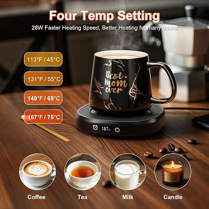 Coffee Mug Warmer, Best MOM Ever Mug