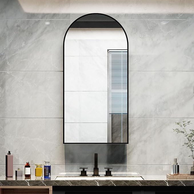 Black Arched Medicine Cabinet