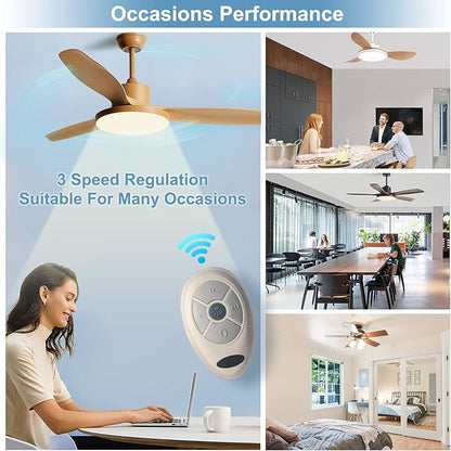 Universal Ceiling Fan Remote Control Kit Dimmable, Replacement
