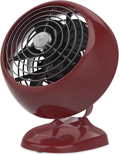 Vornado VFAN™ Mini Fan, Classic Vintage Fan, Retro Metal Air Circulator