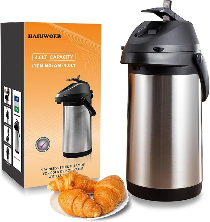135 oz&4L Airpot Coffee Carafe Thermal