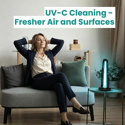 AirShield+ UV Light Sanitizer w/Spare Bulb – Premium UV Sanitizer Device