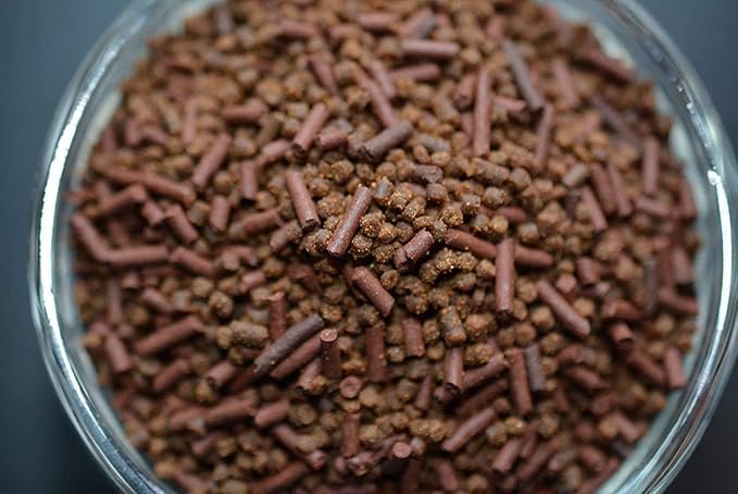 S&C AQUATICS MINI Beefheart & Soft BIT Mix,Beef Heart,Discus Food,Angel Fish Food,Cichlids (7oz) A8