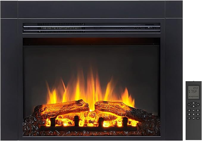 LegendFlame Jaden 28" W x 22" H Electric Fireplace Insert