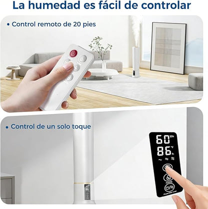 Humidifier Large Room, 2.4Gal Cool Mist Humidifiers