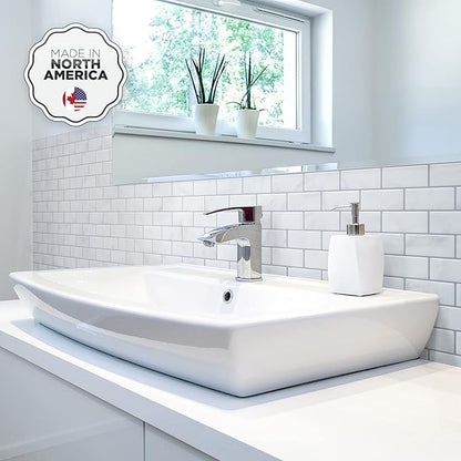 SMART TILES Peel and Stick Backsplash- 10 Sheets of 10.95" x 9.70"