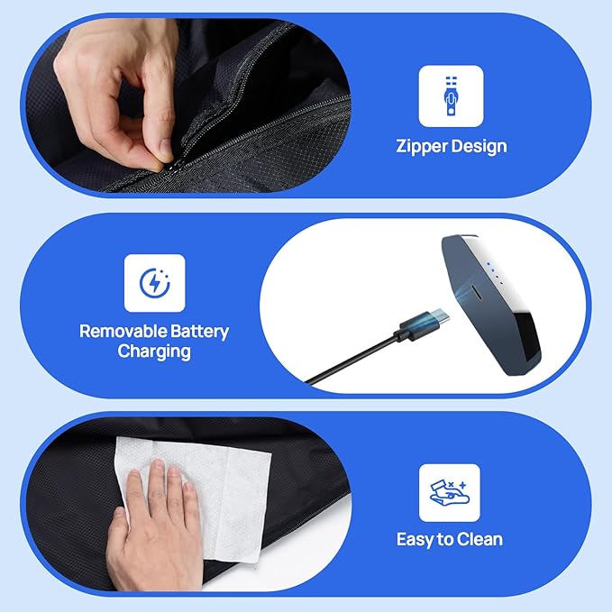 beoka Leg Massager for Circulation and Pain Relief, Cordless Air Compression