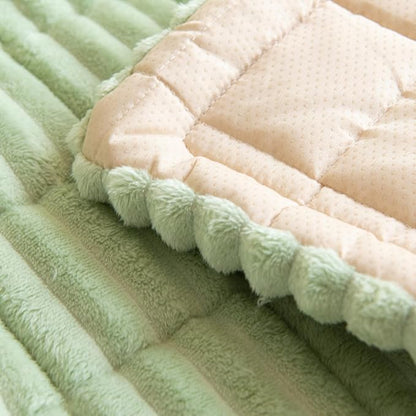 Non Slip Fuzzy Pet Couch Covers for Sofa, Washable Couch Cushion Covers for Large Dogs