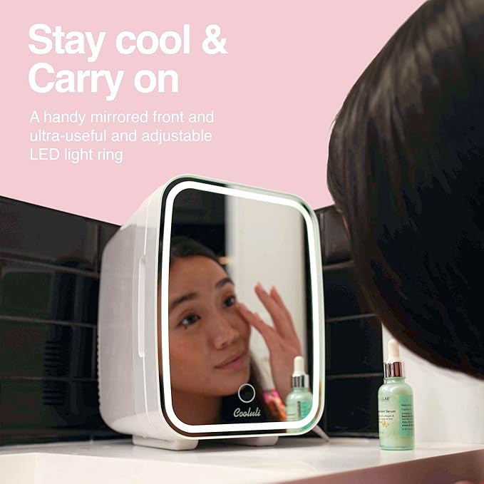 Cooluli Glow 4L Mini Skincare Fridge