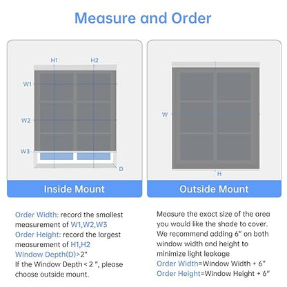 Motorized Blinds with Remote, Automatic Shades Work with Alexa/Google/Apple Home