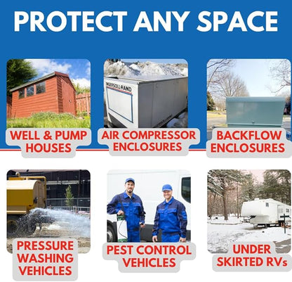 Xtreme Heaters Industrial Enclosure Heater | Certified Freeze Protection