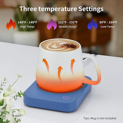 VOBAGA Coffee Mug Warmer, 4 Hours Auto Shut Off Cup Warmer