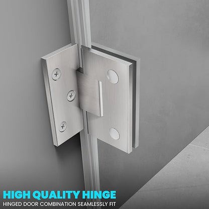 Bathroom Hinged Shower Door
