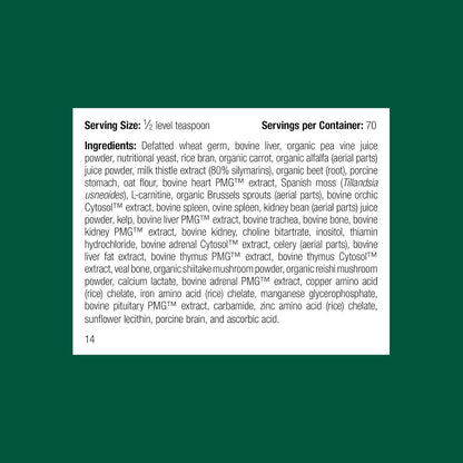Standard Process Inc. Canine Whole Body Support - Multisystem Support Supplement for Canines - Nutritional Powder for Daily Health Maintenance - Multisystem Supplement Formula - 100 g