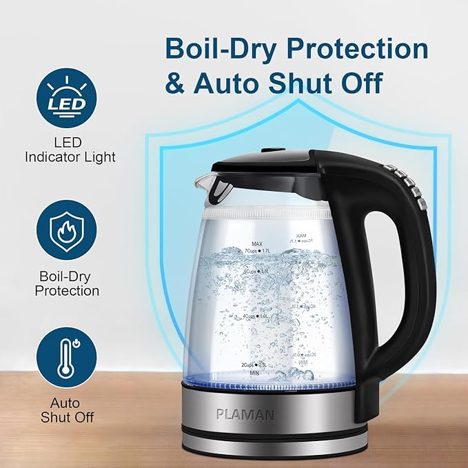 1500W Electric Kettle with Temperature Control