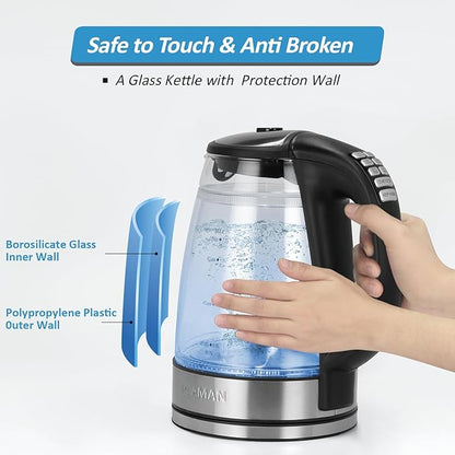 1500W Electric Kettle with Temperature Control