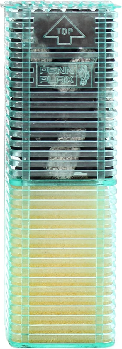Penn-Plax Small World Aquarium Filter – Comes with a Disposable Media – Safe for Freshwater and Saltwater Setups (SWF1)