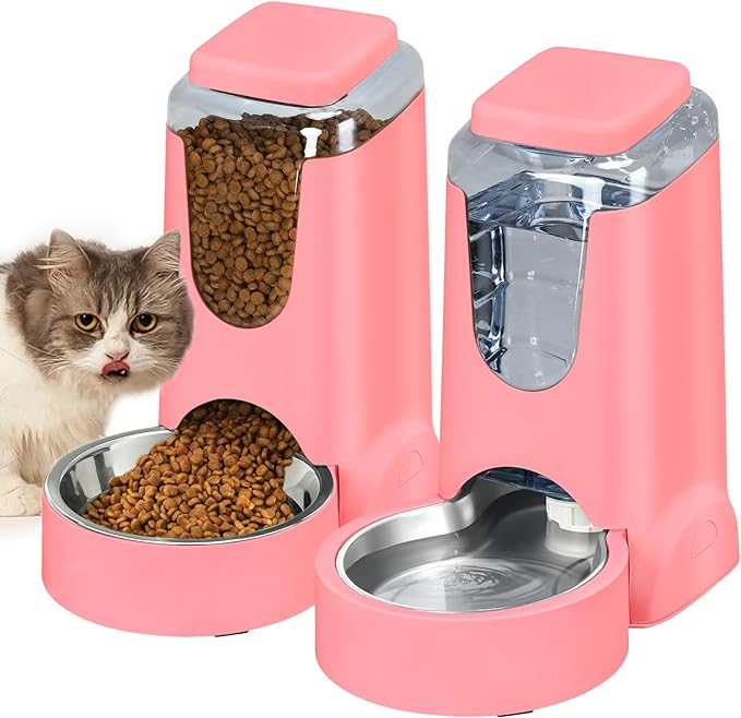 Automatic Cat Feeder and Water Dispenser