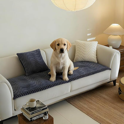 Couch Covers for 3 Cushion Couch Sofa Pet Friendly,Non-Slip Sofa Cover Washable