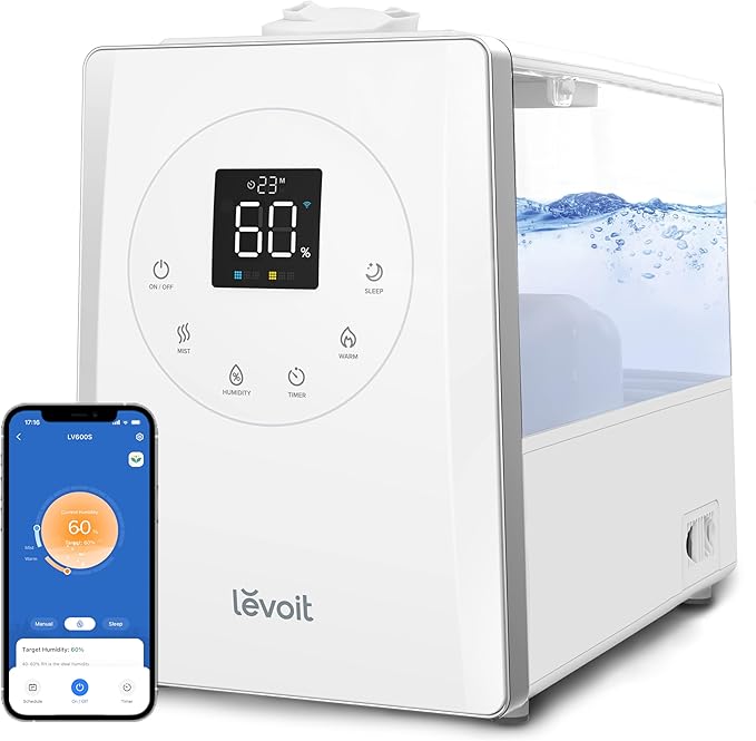 LEVOIT LV600S Smart Warm and Cool Mist Humidifiers