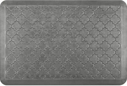 WellnessMats Trellis Collection Anti-Fatigue Floor Mat, Polyurethane – Ergonomic Support Pad for Home, Kitchen, Garage, Office Standing Desk – Water Resistant - Made in USA