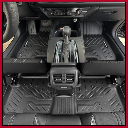 Naibeve Floor Mats for 2024 2025 2026 Honda Prologue/Chevrolet Blazer EV - All Weather Custom for Honda Prologue Floor Mats Trunk mat Backrest Mats Interior Accessories