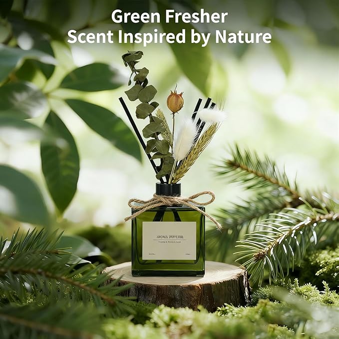 Reed Diffuser, 6 oz Vanilla Cream Scent Diffuser