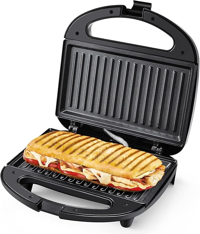 OSTBA Sandwich Maker & Panini Press, 2 Slice Grilled Cheese Maker