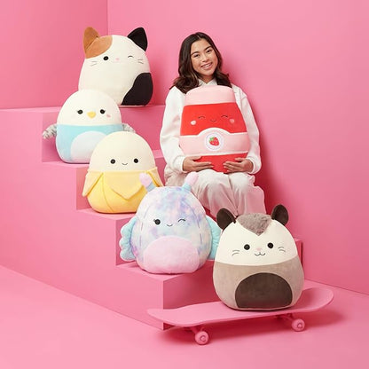 Squishmallows Original 8in Linares The Purple Snake – Official Jazwares Plush (Little)