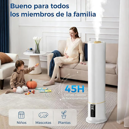 Humidifier Large Room, 2.4Gal Cool Mist Humidifiers