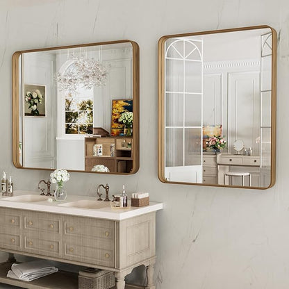 LOAAO 40X36 Inch Bathroom Mirror