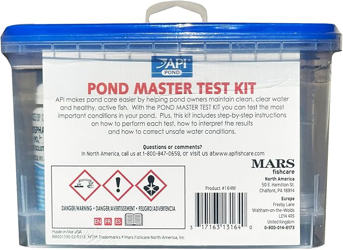 API POND MASTER TEST KIT Pond Water Test Kit 500-Test