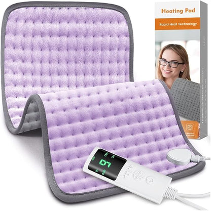 Heating Pad for Back Pain Relief, 9 Heat Settings & 4 Timers Auto Shut Off