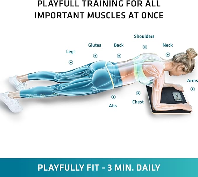 Plankpad PRO Get fit Playing Games & Workouts; Plank & Balance Board